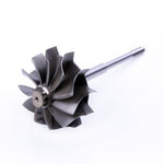 TRITDT Turbine wheel Shaft For Mitsubishi TD06H TD06H4 11 Blade / Inconel718