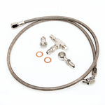 Fits Nissan KA24DE w/ Garrett GT2560R GT2871R B.B. Oil Feed Line Kit 90 Deg