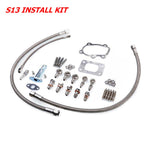 Kinugawa Turbo Oil & Water Line Kit For Nissan CA18DET SR20DET Silvia S13 S14 S15 Turbo with 3" Inlet Cover