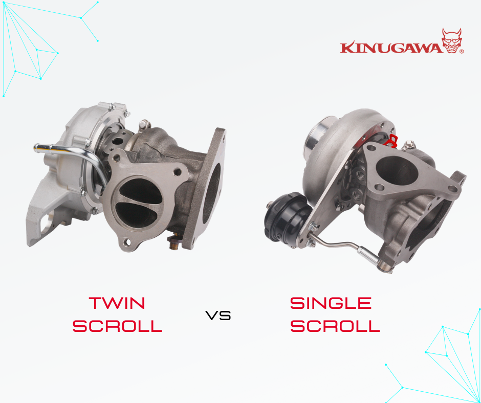 Twin-Scroll Large A/R Turbine Housing