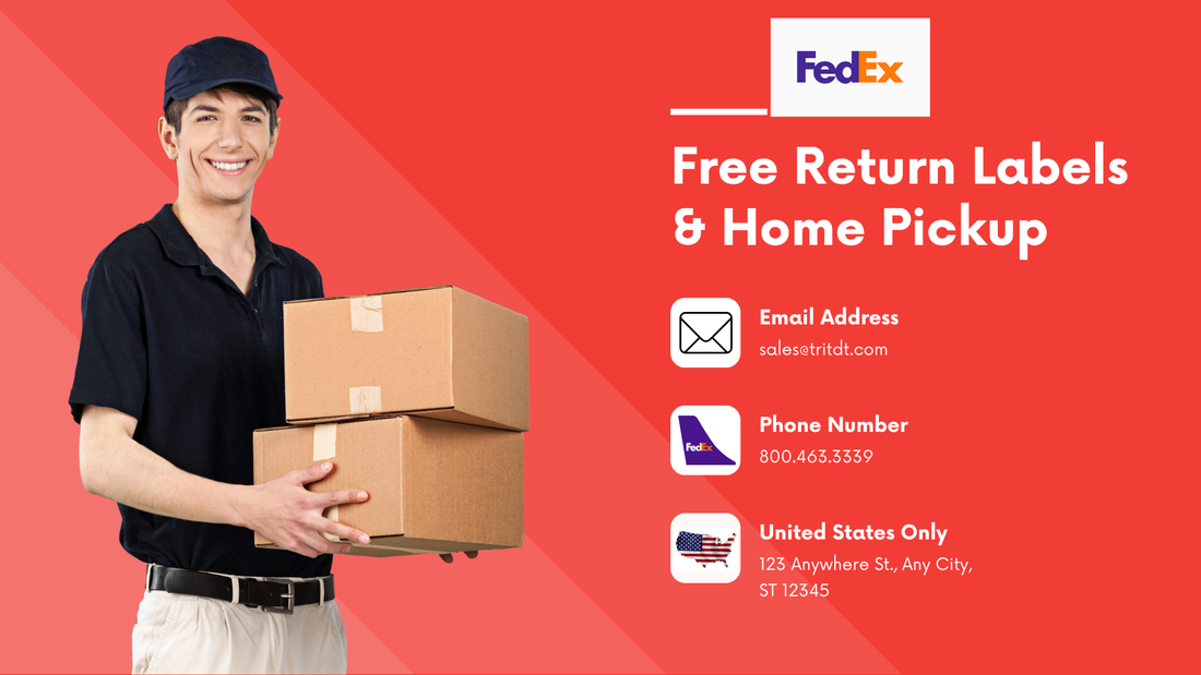 How we pick your return items by FedEx Express?