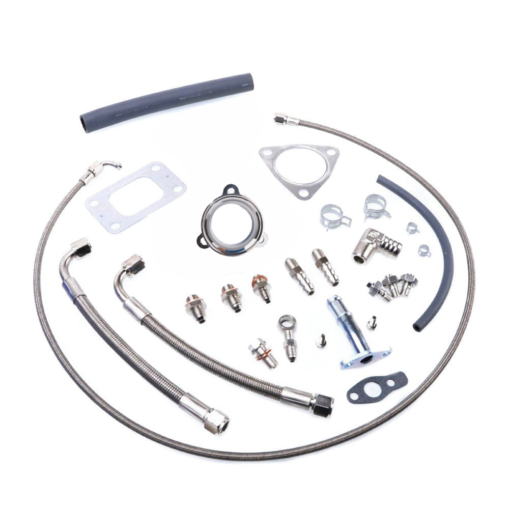 Kinugawa Turbo 3" TD05H-16K 6cm T3 DTS 3-Bolt 3" V-Band for Toyota Land Cruiser 1HZ 75 80 100 - TRITDT