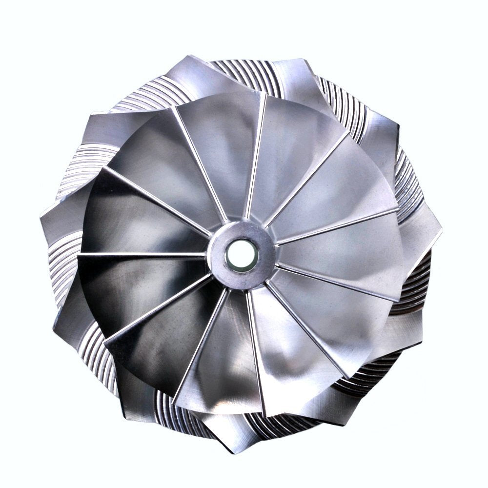 TRITDT Turbo Billet Compressor Wheel 66.3/84mm 11+0 Trim 62 for Garrett GTX3584R