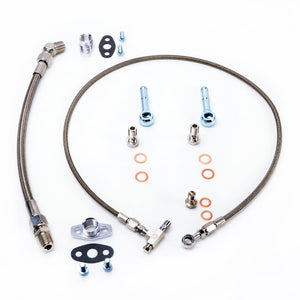 Fits Garrett GT2860R GT3076R GT3037 GT3582R B.B. Install Kit 35cm Drain Line