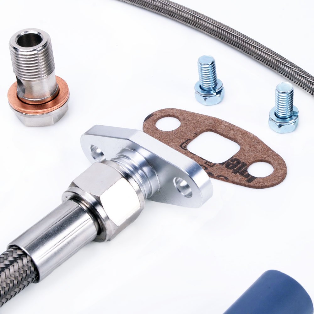 TRITDT Fits TOYOTA 1JZ/2JZ-GTE GT3788R GT4088R GT4094R BB Oil and Water Line Kit
