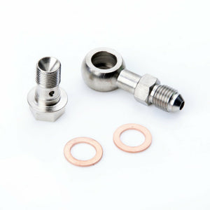 TRITDT Fits Garrett GT25R GT28R GT30R B.B. Oil Feed Banjo Bolt Kit 7/16"-24