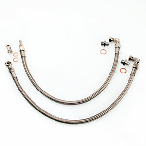 TRITDT Fits NISSAN Skyline RB20DET Stock Turbo Water Line Kit 6AN M16x1.5mm
