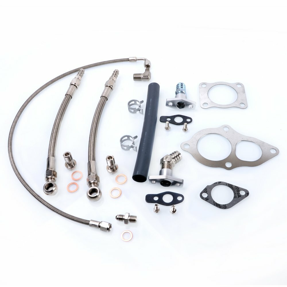 TRITDT Install Kit 6AN for 4G63T DSM 1G 2G Eclipse w/ MHI TD05H 14B 16G 18G 20G