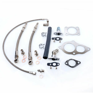 TRITDT Install Kit 6AN for 4G63T DSM 1G 2G Eclipse w/ MHI TD05H 14B 16G 18G 20G