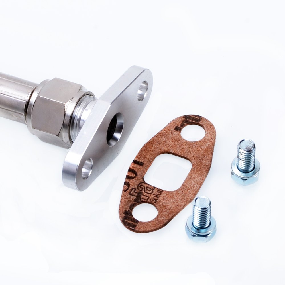 TRITDT Fits RB25/RB30DET w/ Garrett GT4202R GT4508R B.B. Oil and Water Line Kit