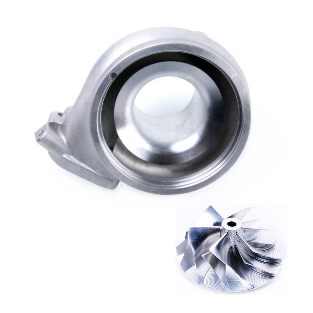 TRITDT Turbo Compressor Housing w/ Billet Wheel (6+6 Blades) For TD05H EVO3 20G