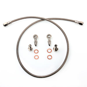 TRITDT Fits SUBARU WRX STI w/ Garrett GT28R GT3071R B.B. Turbo Oil Feed Line Kit