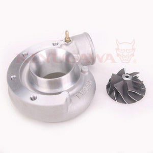 TRITDT Universal  Compressor Housing + Wheel For Mitsubishi TD04H TD04HL 13T