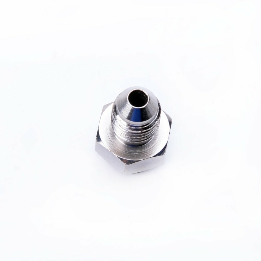 Adapter 7/16"-24x1mm 4AN w/ 1.5mm Hole for Garrett T25 T28 GT25 GT28 Oil Feed