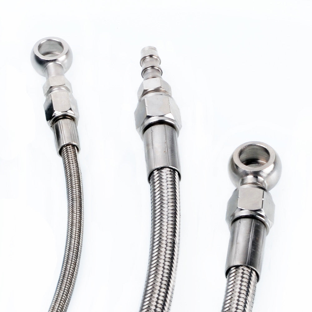 TRITDT Fits Nissan RB30 VL w/ Factory T3 Oil and Water Line Kit 18mm Water Bolt