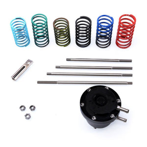 TRITDT Turbo Dual Port Adjustable Wastegate Actuator w/ 6 x spring & 4 x Rod
