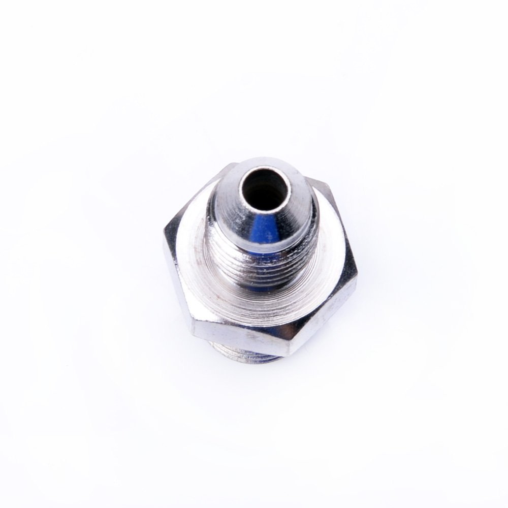 TRITDT Fits Lancer EVO 3/4/5/6/8/9/10 Oil Feed Adapter M12x1.25 w/ 1.5mm Hole
