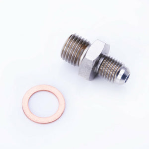 TRITDT Adapter Kit M14x1.5mm to 4AN for KKK K03 K04 /MHI TD05 TD06 Turbo Coolant