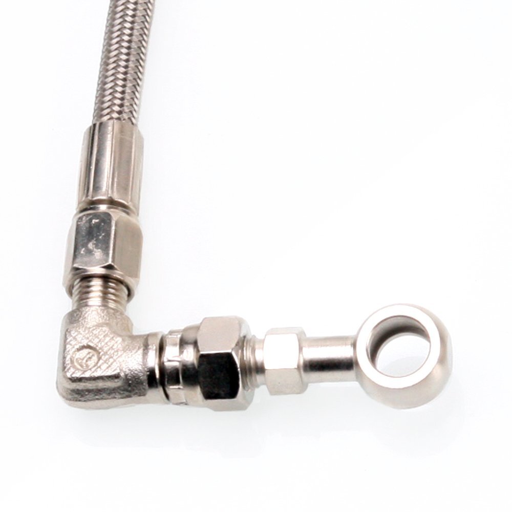 TRITDT Fits Mitsubishi TD04 TF035 Turbo Water Line Kit M12x1.25mm