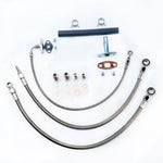TRITDT Fits RB20DET RB25DET w/ Garrett T04B T04E Oil & Water Line Kit 18mm
