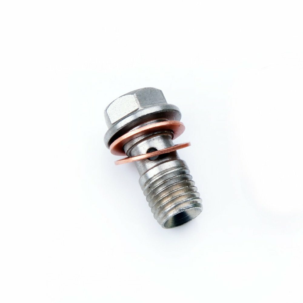 TRITDT Fits MAZDA 3 5 6 CX7 CX9 K0422 Turbo Oil Banjo Bolt Kit 1.5mm Restrictor
