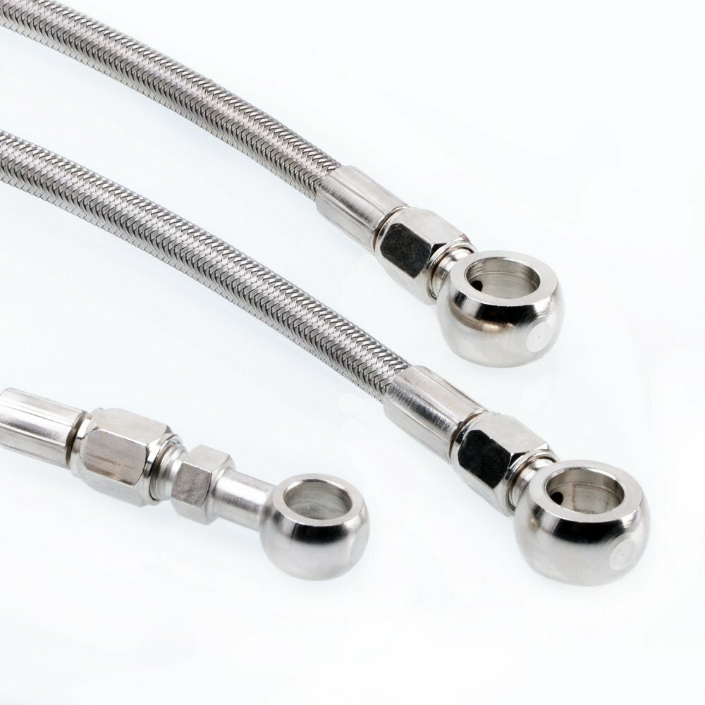 TRITDT Oil & Water Line Kit for Silvia S13 w/ Garrett GT28R GT30R Ball Bearing