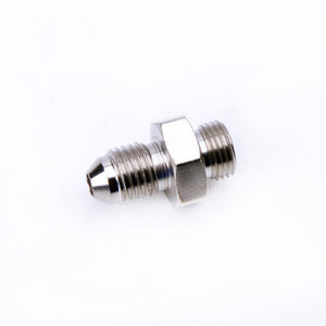 Fits Garrett T25 T28 GT25 GT28 Oil Feed Adapter 7/16"-24x1mm 4AN w/ 1.5mm Hole