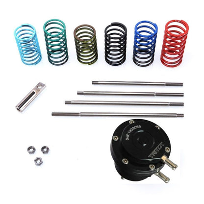 TRITDT Turbo Dual Port Adjustable Wastegate Actuator w/ 6 x spring & 4 x Rod
