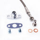 TRITDT Turbo Oil & Water Line Kit 70cm Oil Feed 25cm Water for Garrett T25 T28