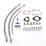 TRITDT Fits SR20DET Silvia S14 S15 TD06H TD05H TD06SL2 Oil and Water Line Kit