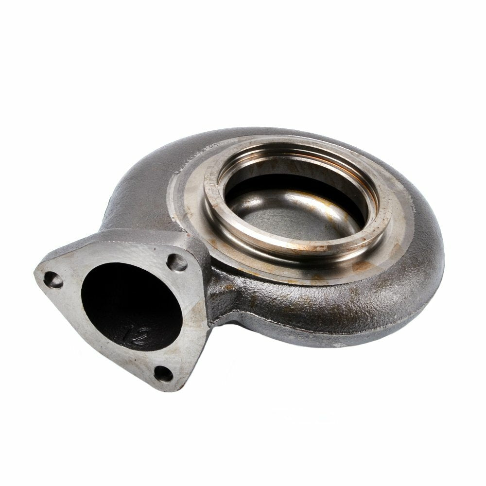 TRITDT Turbine Housing Kit Fits MHI STD TD06 12cm & AR89 Triangle Inlet External