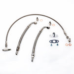 TRITDT Fits Garrett T25 T28 Turbo Oil & Water Line Kit 70cm Oil Feed 25cm Water