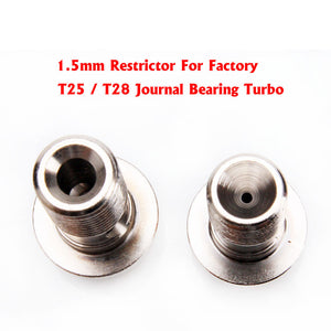 TRITDT Fits Nissan S13 CA180DET w/ Factory T25 Oil Feed Line Kit 1.5mm Hole