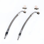 TRITDT Fits Garrett GT12 GT1241 Turbo Water Line Kit 4AN Line 10cm