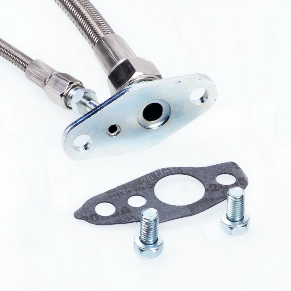 TRITDT Turbo Oil & Water Line Kit for 7MGTE w/ TOYOTA CT26 Turbocharger