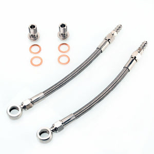 TRITDT Turbo Water Line Kit M18x1.5mm for Garrett GT3788R GT4088R GT4094