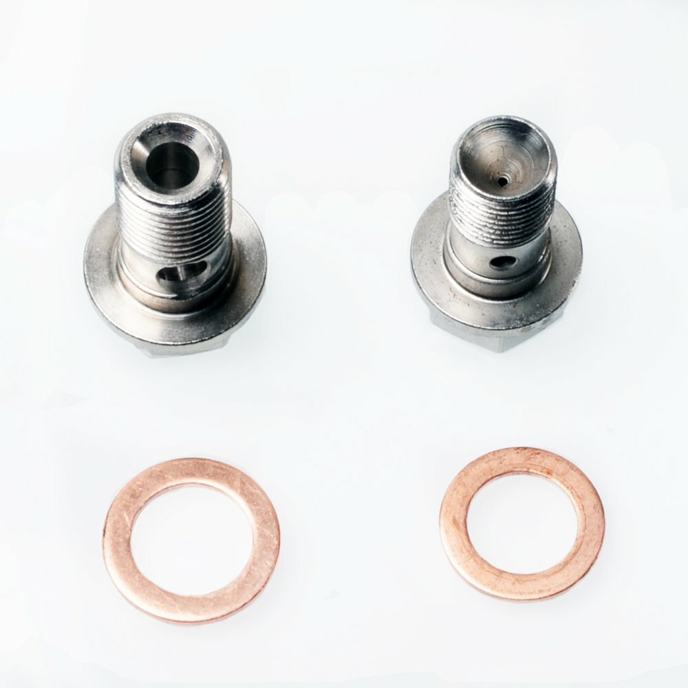Turbo Oil & Water Line for S14 S15 Top Mount w/ Garrett GT2876R GT3071R GT35R