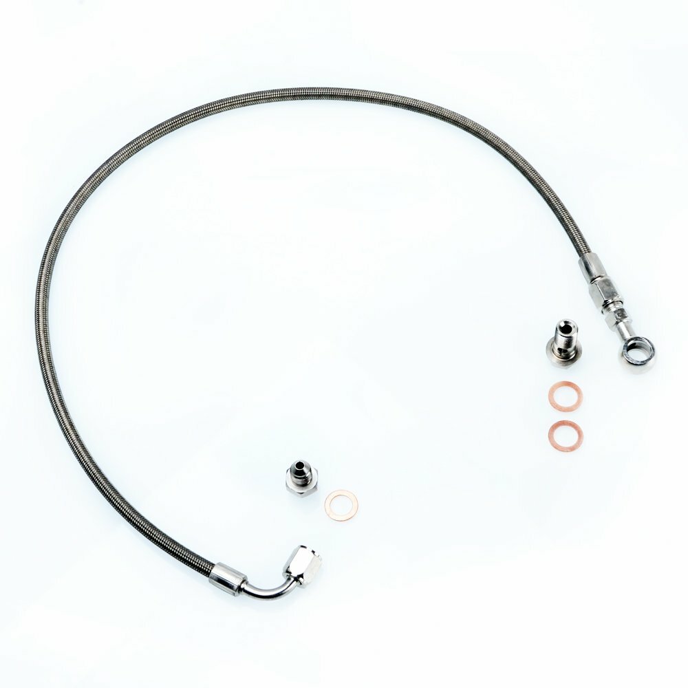 TRITDT Turbo Oil Feed Line Kit for TOYOTA 1JZ/2JZ Garrett GT28R GT30R GT35R B.B.