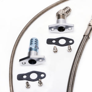 Turbo Install Line Kit for 4G63T DSM 1G/EVO 1~3 Mitsubishi TD05H 14B 16G 18G 20G