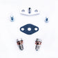 Fits SUBARU 02~06 WRX / 04~14 STI w/ T3 T04B T04E AVCS/Turbo Oil Feed Line Kit
