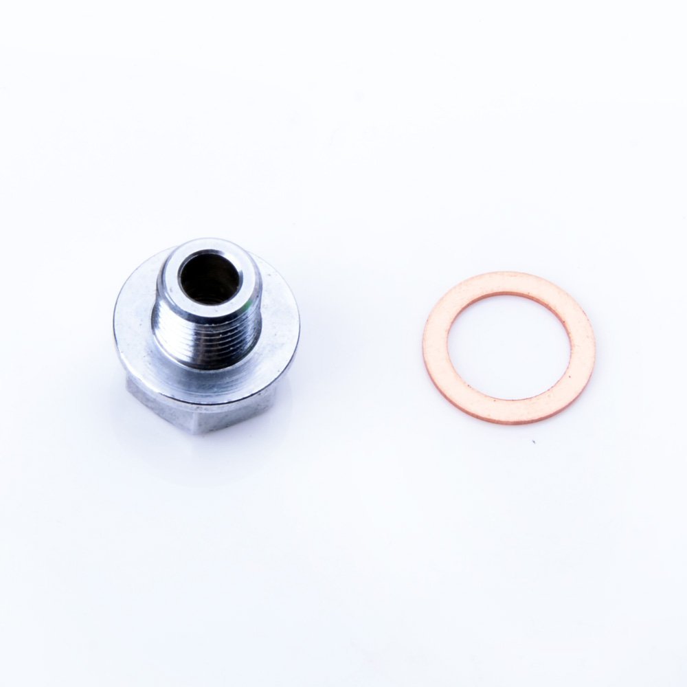 Fits MAZDA RX-7 / RX-8 Oil Water Temp Sensor Adapter Kit M14x1.5mm to Feml 1/8PT