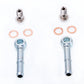 TRITDT Fits Mitsubishi TD04 TF035 Turbo Water Pipe Kit M12x1.25mm