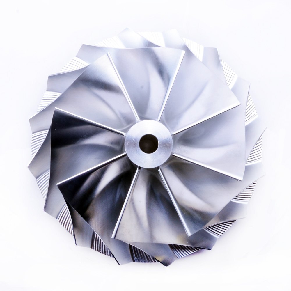 Billet Compressor Wheel 75.99/113.01mm 8+8 for HOLSET HX60 Cummins Man Volvo