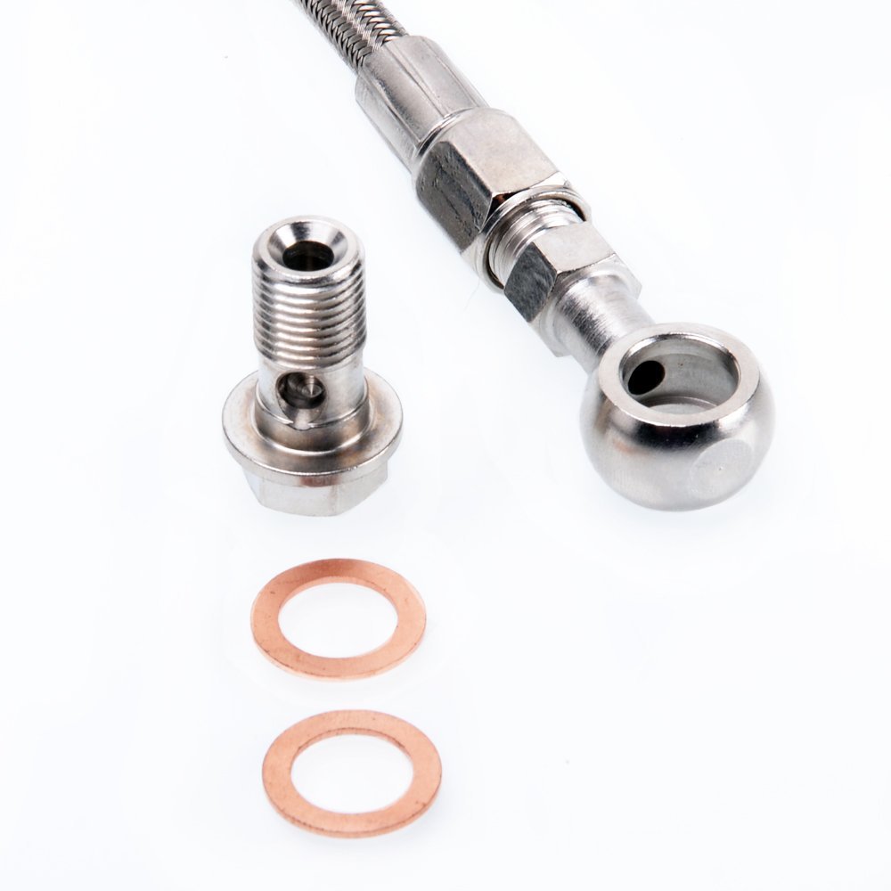 Fits TOYOTA 1JZ/2JZ w/ Garrett GT28R GT30R GT35R B.B. Turbo Oil Feed Line Kit