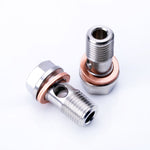TRITDT Fits Garrett T25 T28 GT25R GT28R GT30 Turbo Water Banjo Bolt Kit M14x1.5