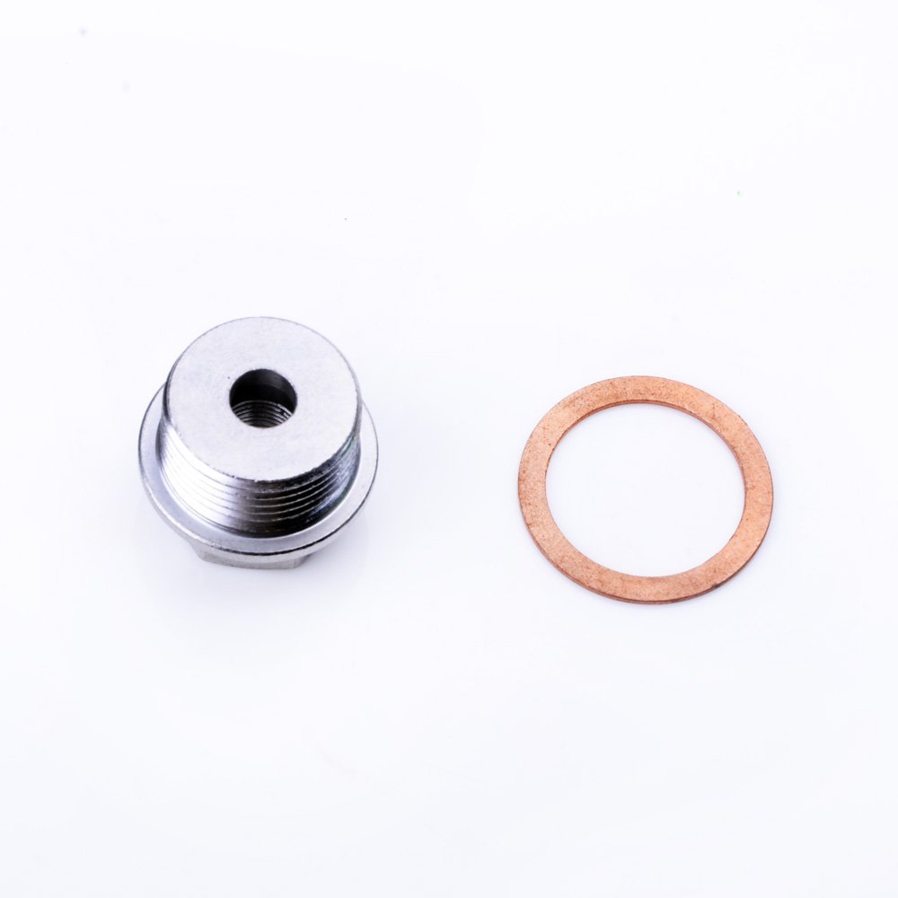 TRITDT Oil Water Boost Temp Sensor Turbo Adapter Kit M20x1.5mm to 1/8NPT