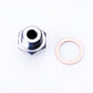 TRITDT Fits Garrett T3 TB03 Turbo Coolant Adapter Kit M16x1.5mm to 6AN