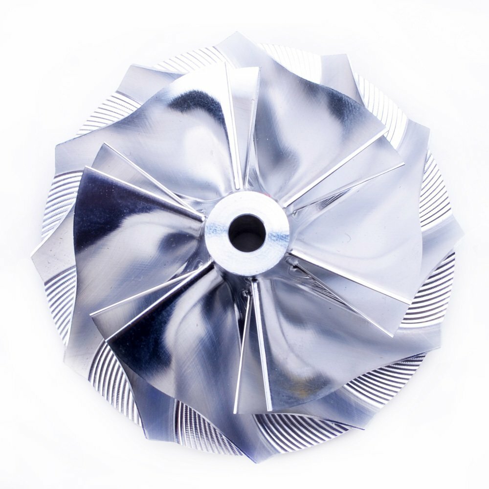 Billet Compressor Wheel 43.38/55.69mm 6+6 for MHI SAAB 9000 Aero TD04HL-15G