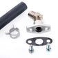 TRITDT DIY Turbo Oil Drain Pipe Kit for Garrett T2 T25 T28 Spacing 44 mm