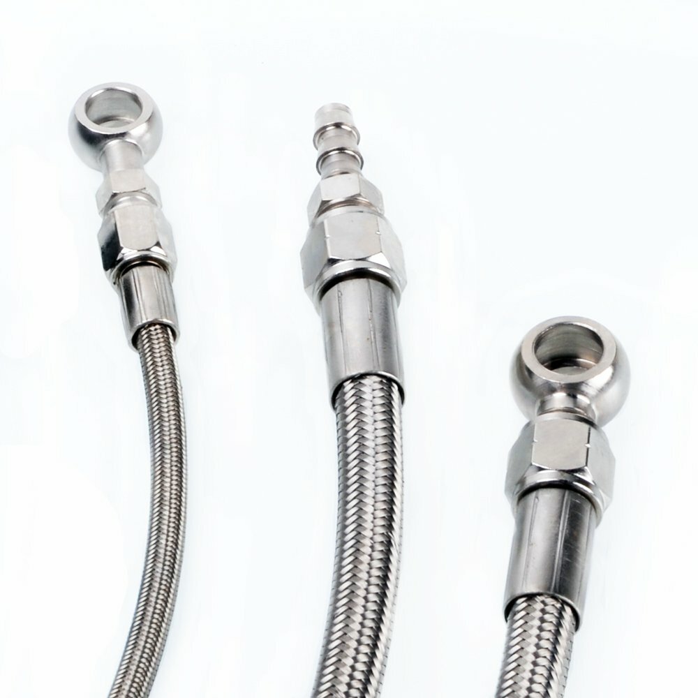 TRITDT Oil Water Line Kit 6AN for S13 SR20DET Silvia Garrett T25 Journal Bearing